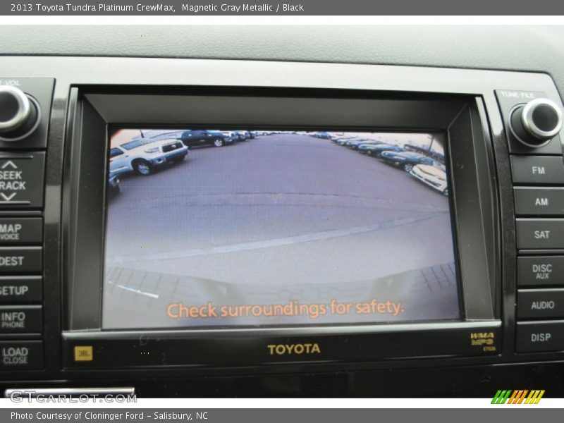 Magnetic Gray Metallic / Black 2013 Toyota Tundra Platinum CrewMax