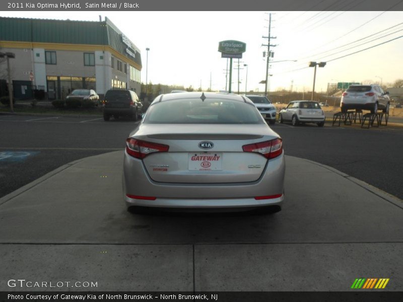 Satin Metal / Black 2011 Kia Optima Hybrid