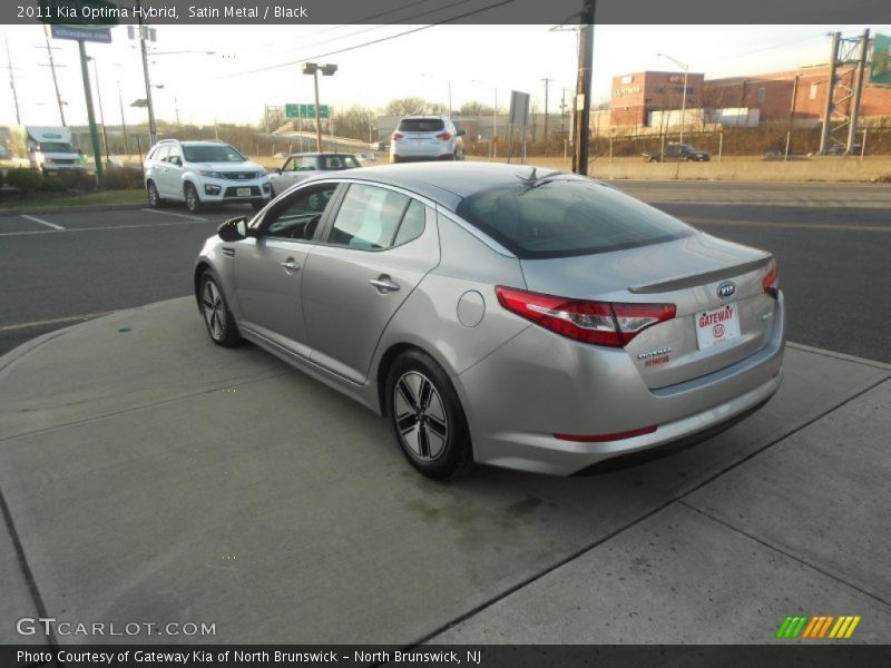 Satin Metal / Black 2011 Kia Optima Hybrid