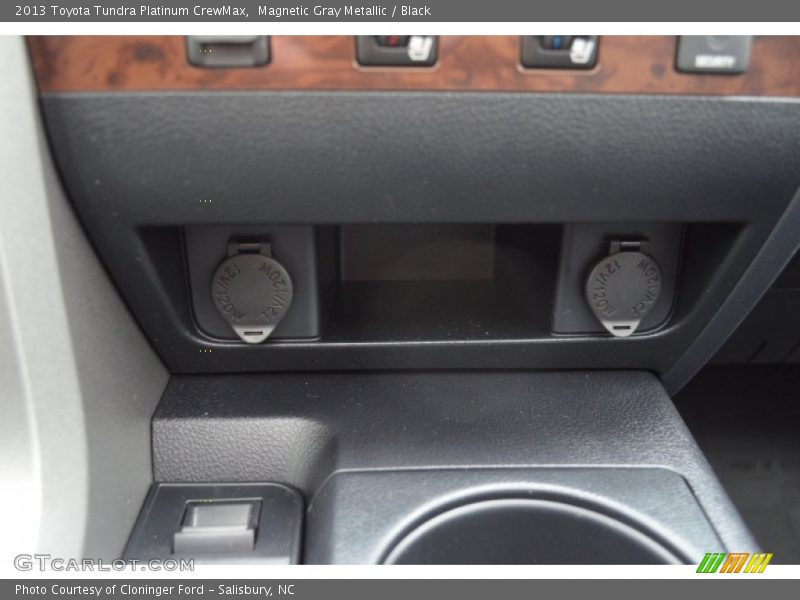 Magnetic Gray Metallic / Black 2013 Toyota Tundra Platinum CrewMax