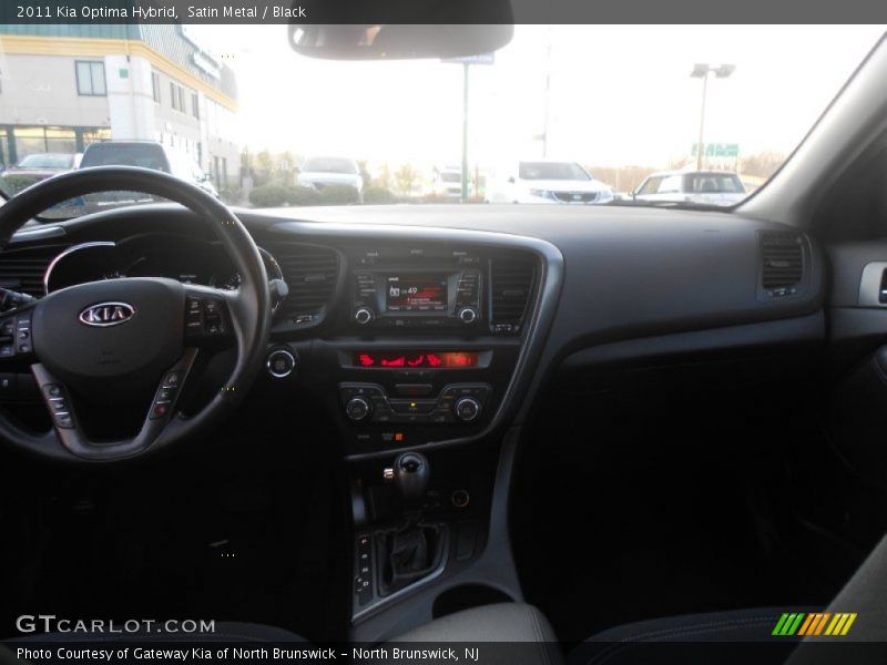 Satin Metal / Black 2011 Kia Optima Hybrid