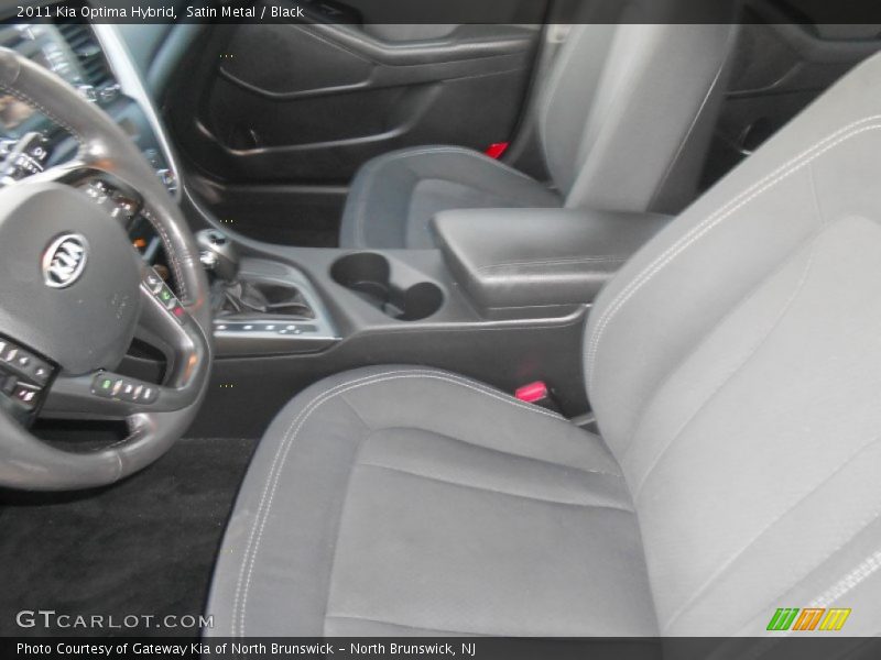 Satin Metal / Black 2011 Kia Optima Hybrid