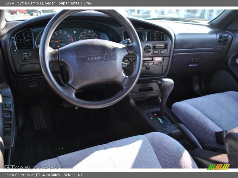 Super White / Gray 1994 Toyota Camry LE Sedan