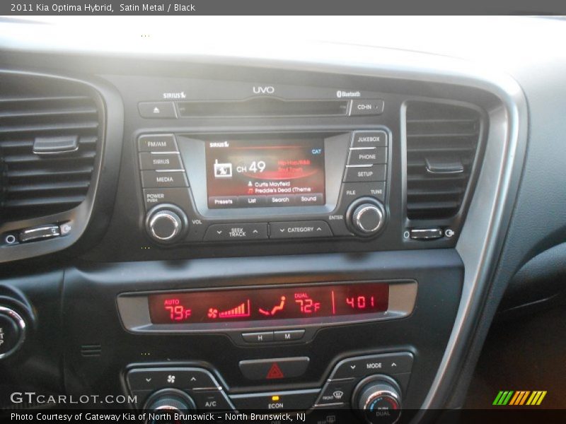 Satin Metal / Black 2011 Kia Optima Hybrid