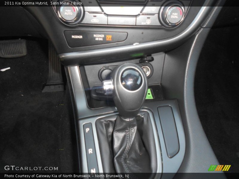 Satin Metal / Black 2011 Kia Optima Hybrid