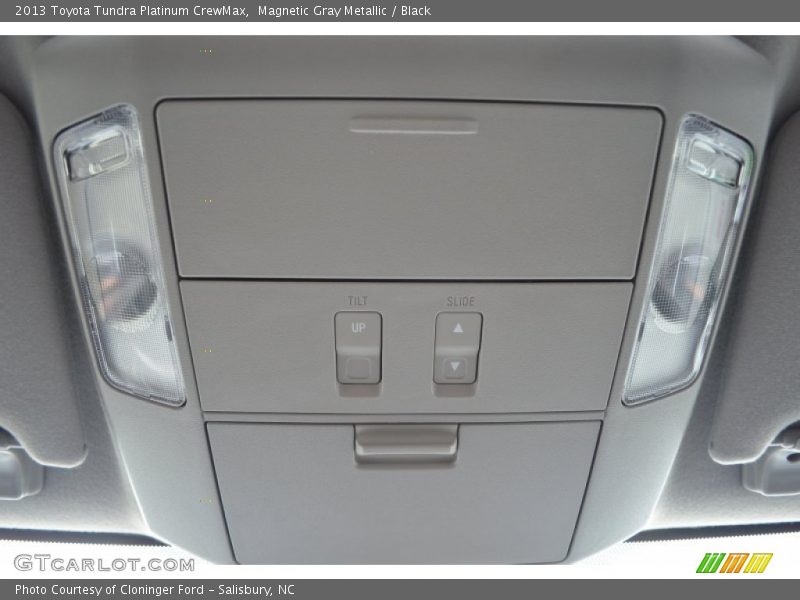 Magnetic Gray Metallic / Black 2013 Toyota Tundra Platinum CrewMax