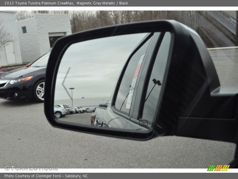 Magnetic Gray Metallic / Black 2013 Toyota Tundra Platinum CrewMax