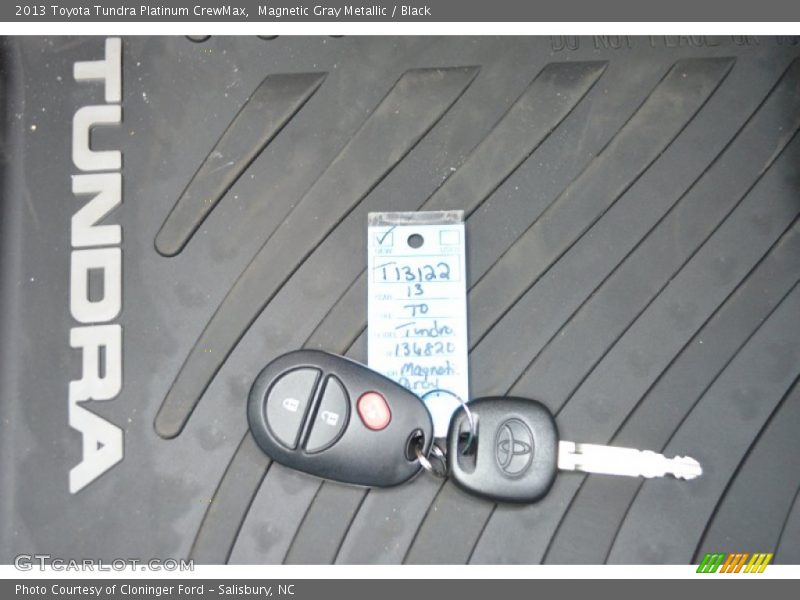 Keys of 2013 Tundra Platinum CrewMax
