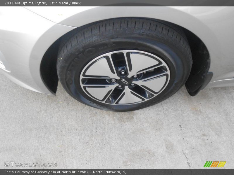 Satin Metal / Black 2011 Kia Optima Hybrid