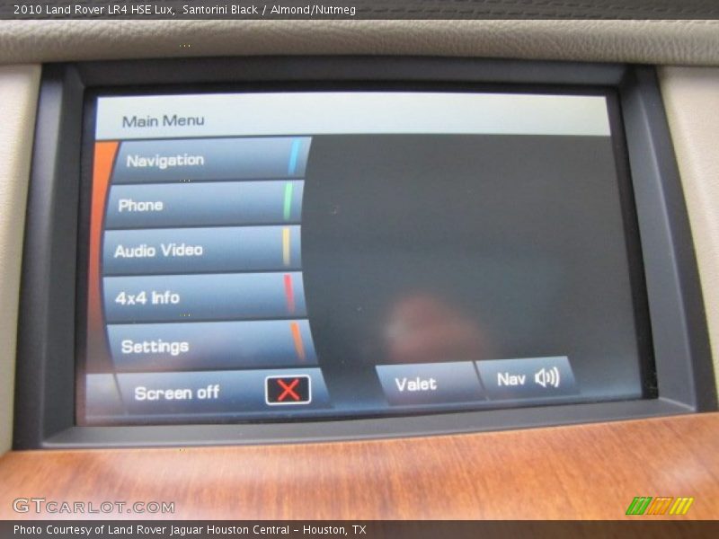 Santorini Black / Almond/Nutmeg 2010 Land Rover LR4 HSE Lux