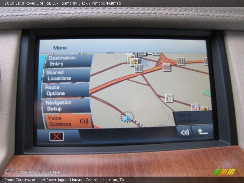 Santorini Black / Almond/Nutmeg 2010 Land Rover LR4 HSE Lux