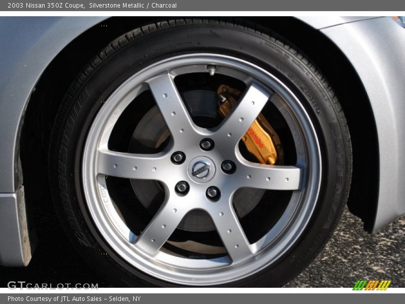 Silverstone Metallic / Charcoal 2003 Nissan 350Z Coupe