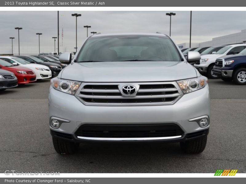  2013 Highlander SE Classic Silver Metallic