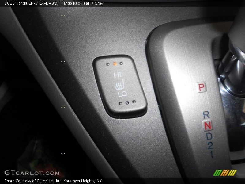Tango Red Pearl / Gray 2011 Honda CR-V EX-L 4WD