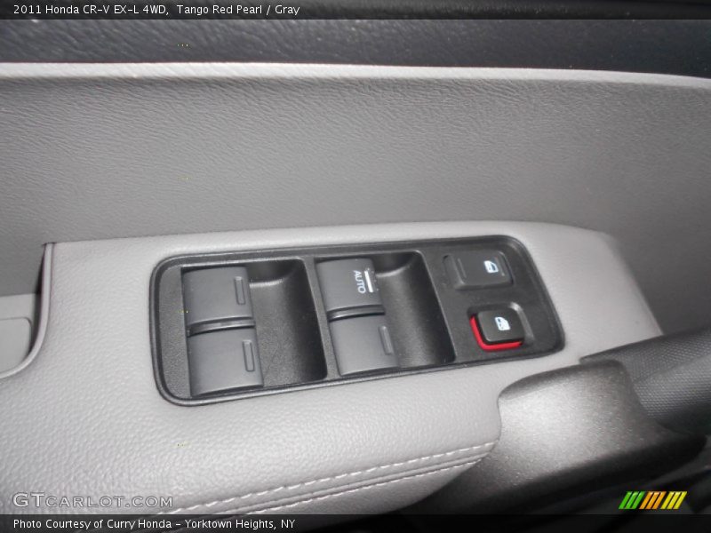 Tango Red Pearl / Gray 2011 Honda CR-V EX-L 4WD