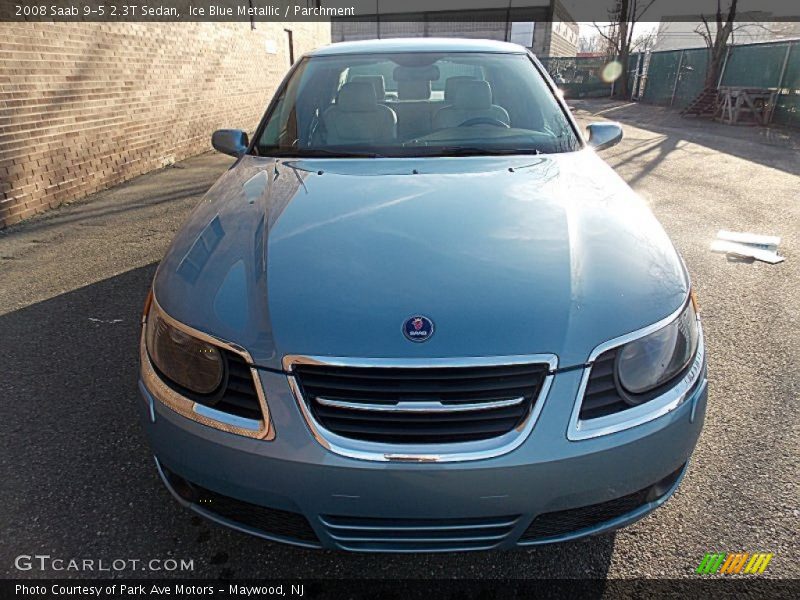 Ice Blue Metallic / Parchment 2008 Saab 9-5 2.3T Sedan