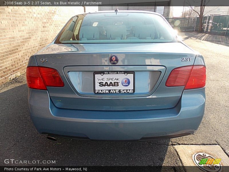 Ice Blue Metallic / Parchment 2008 Saab 9-5 2.3T Sedan