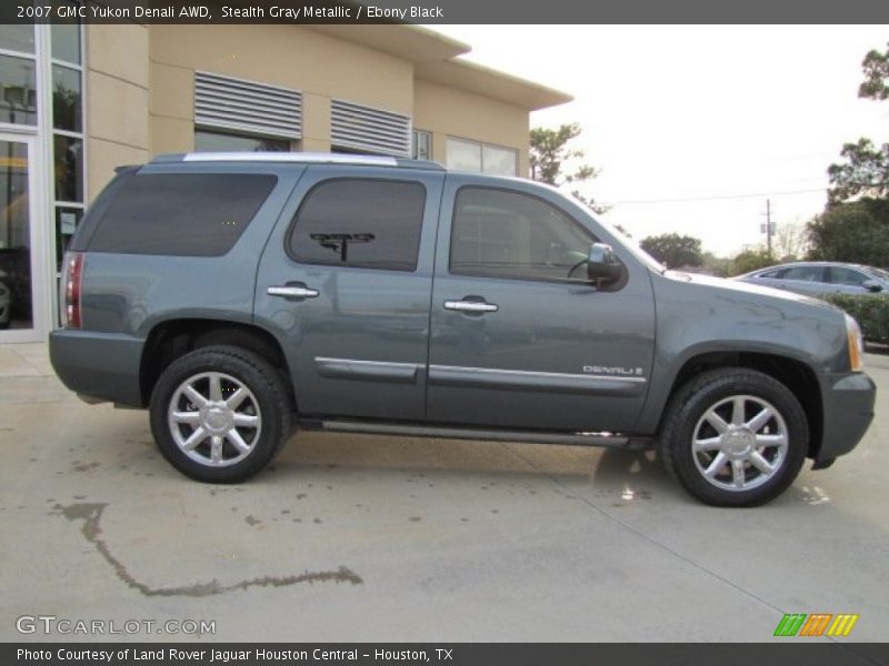 Stealth Gray Metallic / Ebony Black 2007 GMC Yukon Denali AWD