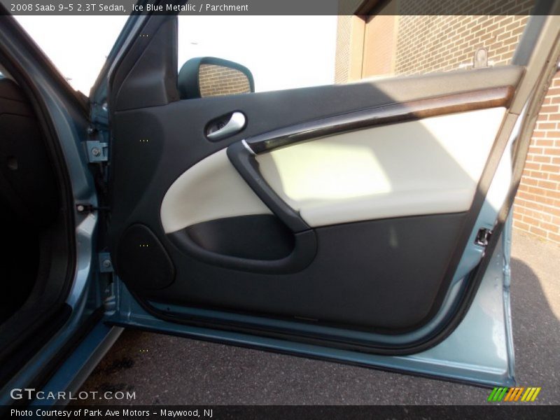 Ice Blue Metallic / Parchment 2008 Saab 9-5 2.3T Sedan