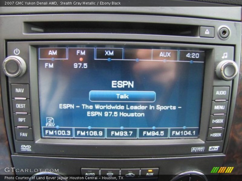 Stealth Gray Metallic / Ebony Black 2007 GMC Yukon Denali AWD