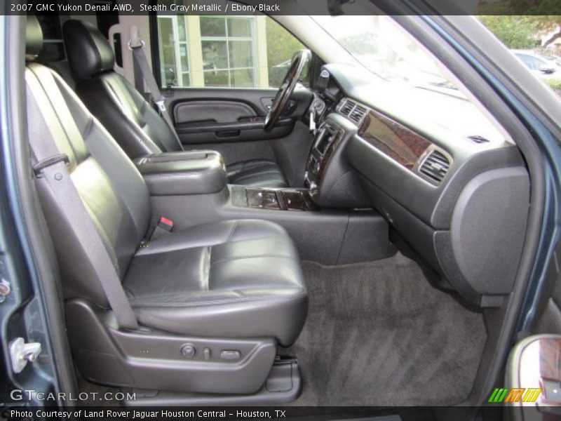 Stealth Gray Metallic / Ebony Black 2007 GMC Yukon Denali AWD