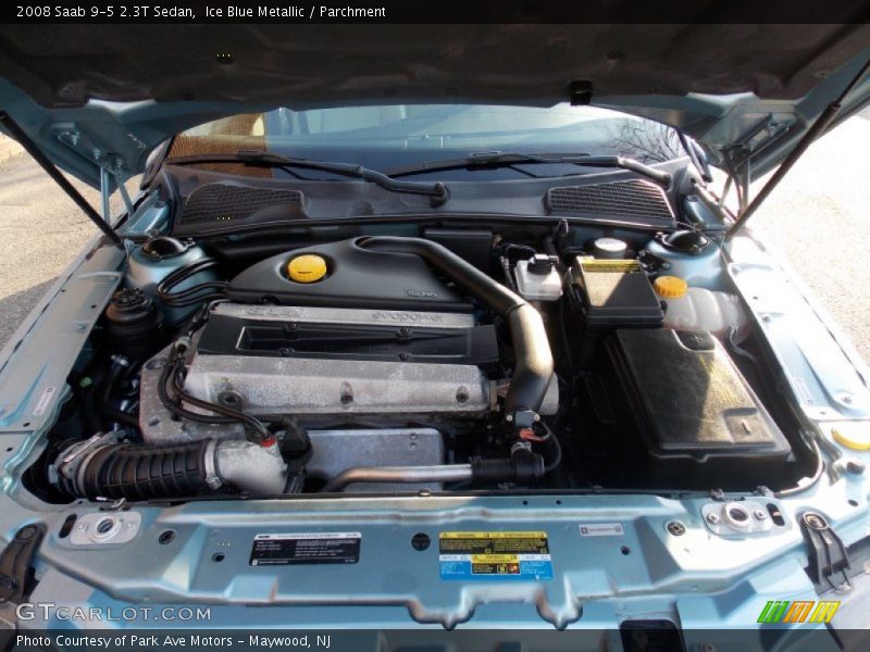 Ice Blue Metallic / Parchment 2008 Saab 9-5 2.3T Sedan
