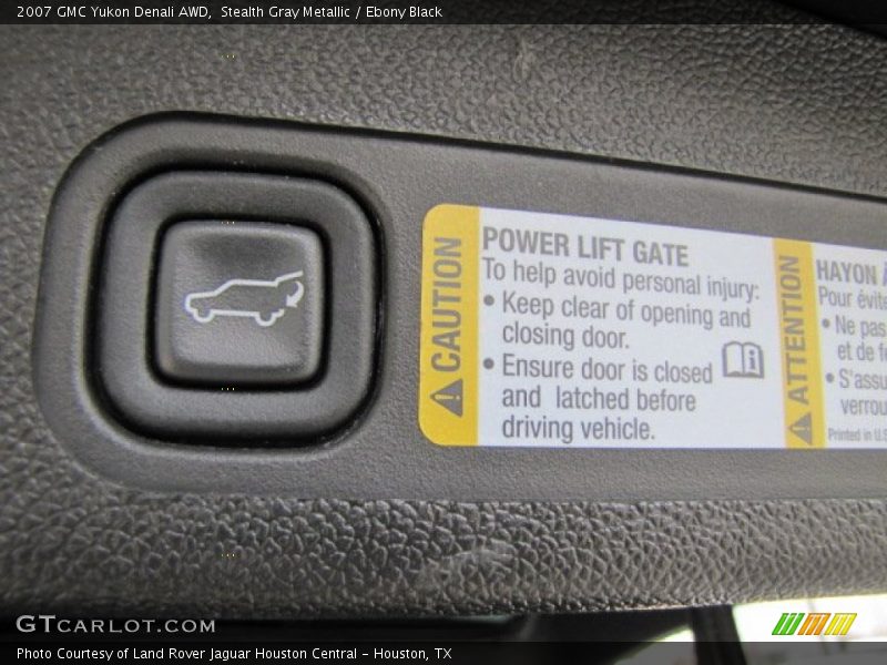 Stealth Gray Metallic / Ebony Black 2007 GMC Yukon Denali AWD