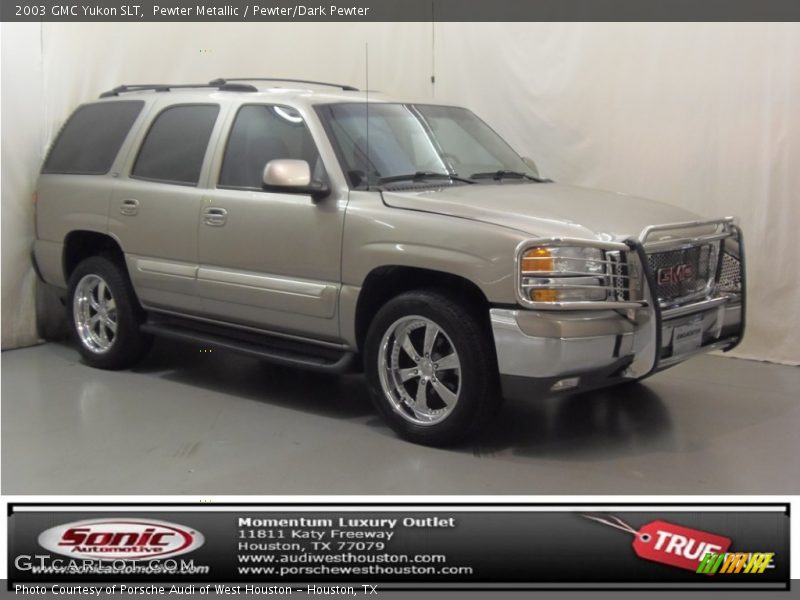 Pewter Metallic / Pewter/Dark Pewter 2003 GMC Yukon SLT