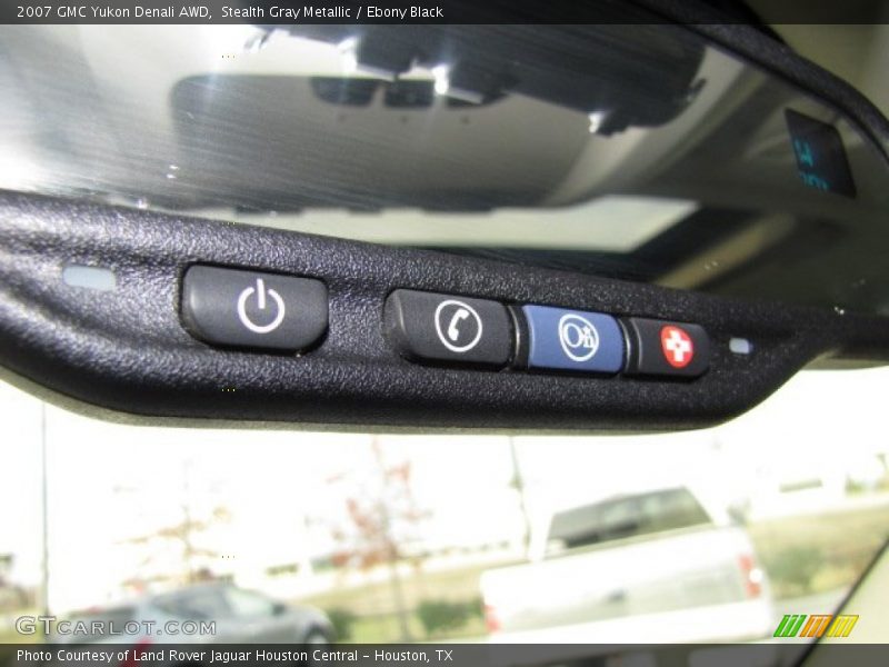 Stealth Gray Metallic / Ebony Black 2007 GMC Yukon Denali AWD