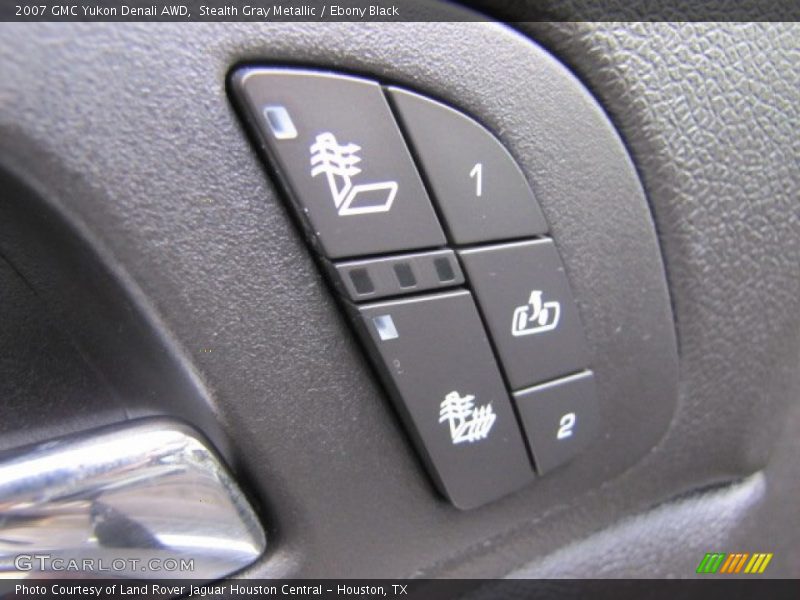 Stealth Gray Metallic / Ebony Black 2007 GMC Yukon Denali AWD