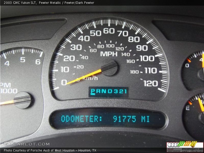 Pewter Metallic / Pewter/Dark Pewter 2003 GMC Yukon SLT