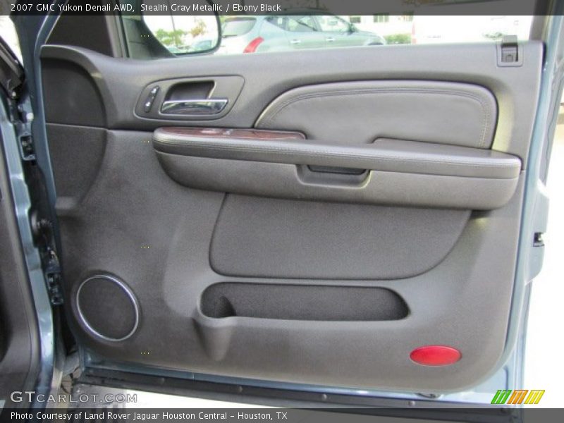 Stealth Gray Metallic / Ebony Black 2007 GMC Yukon Denali AWD