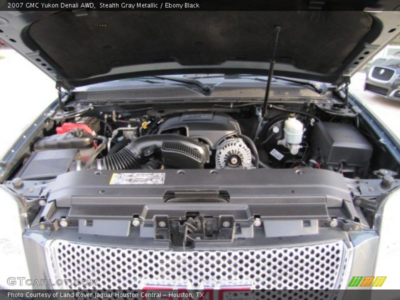 Stealth Gray Metallic / Ebony Black 2007 GMC Yukon Denali AWD