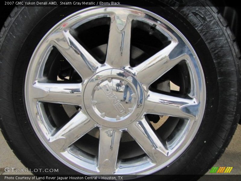 Stealth Gray Metallic / Ebony Black 2007 GMC Yukon Denali AWD