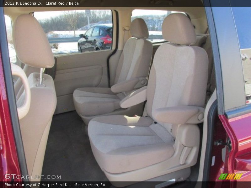 Claret Red / Beige 2012 Kia Sedona LX