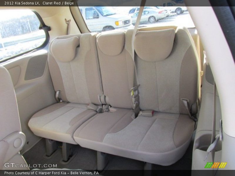 Claret Red / Beige 2012 Kia Sedona LX