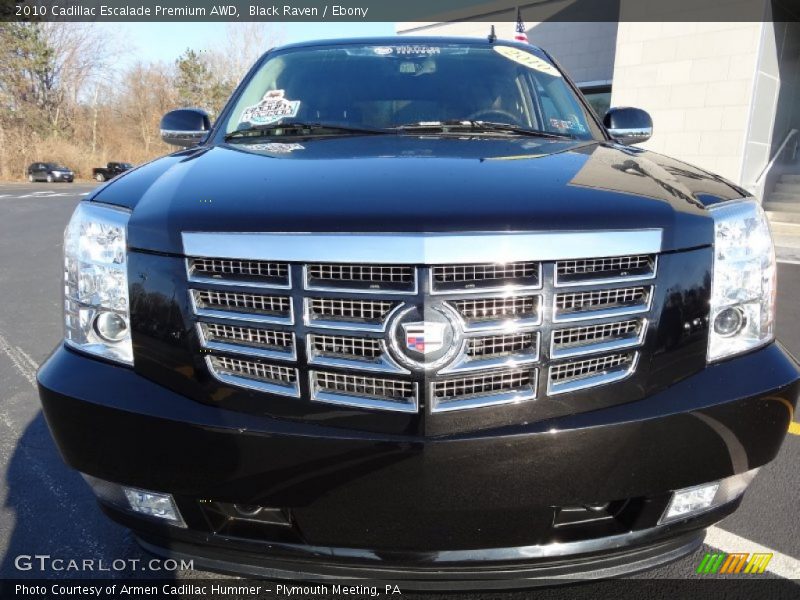 Black Raven / Ebony 2010 Cadillac Escalade Premium AWD