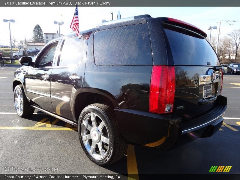 Black Raven / Ebony 2010 Cadillac Escalade Premium AWD