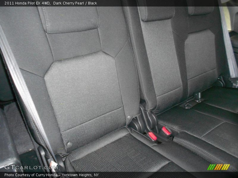 Dark Cherry Pearl / Black 2011 Honda Pilot EX 4WD