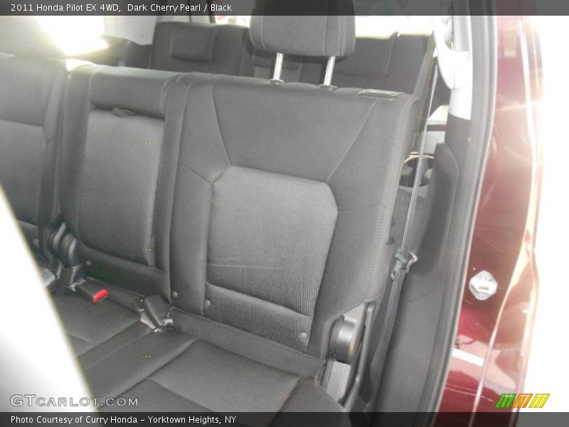 Dark Cherry Pearl / Black 2011 Honda Pilot EX 4WD
