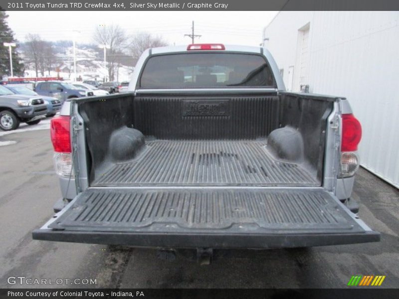 Silver Sky Metallic / Graphite Gray 2011 Toyota Tundra TRD CrewMax 4x4