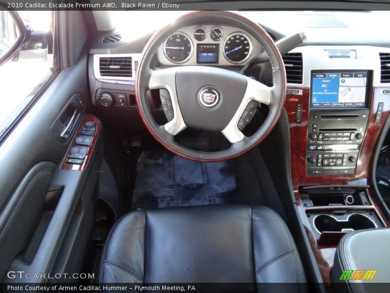 Dashboard of 2010 Escalade Premium AWD