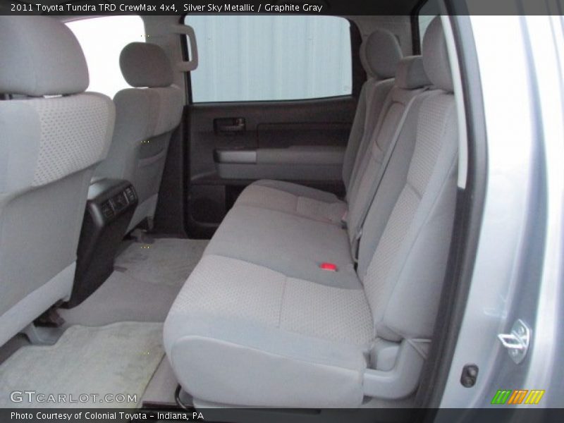 Silver Sky Metallic / Graphite Gray 2011 Toyota Tundra TRD CrewMax 4x4