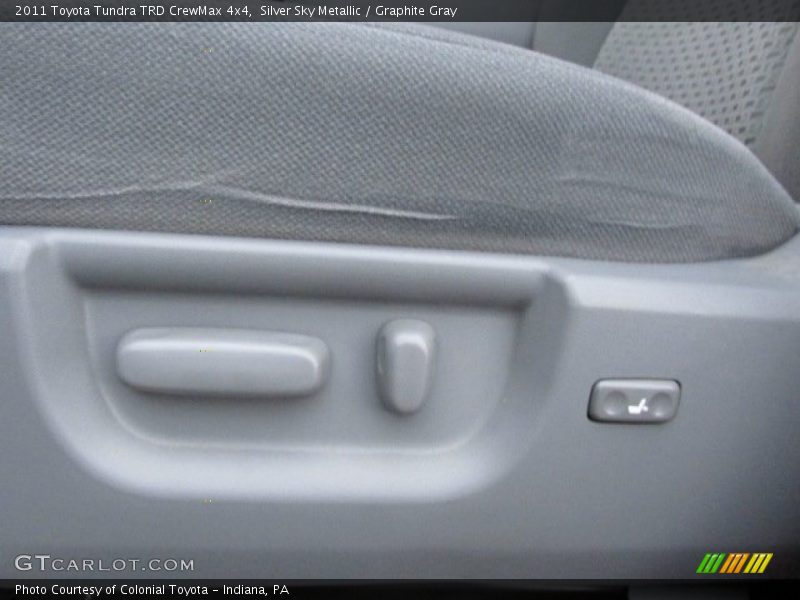 Silver Sky Metallic / Graphite Gray 2011 Toyota Tundra TRD CrewMax 4x4