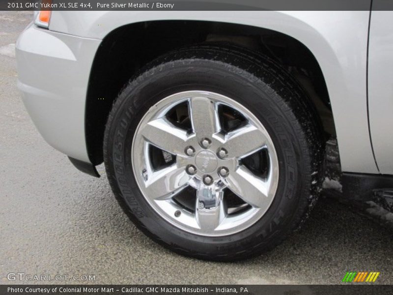 Pure Silver Metallic / Ebony 2011 GMC Yukon XL SLE 4x4