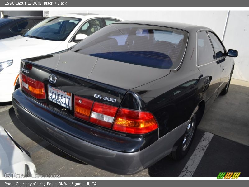Black / Black 1998 Lexus ES 300