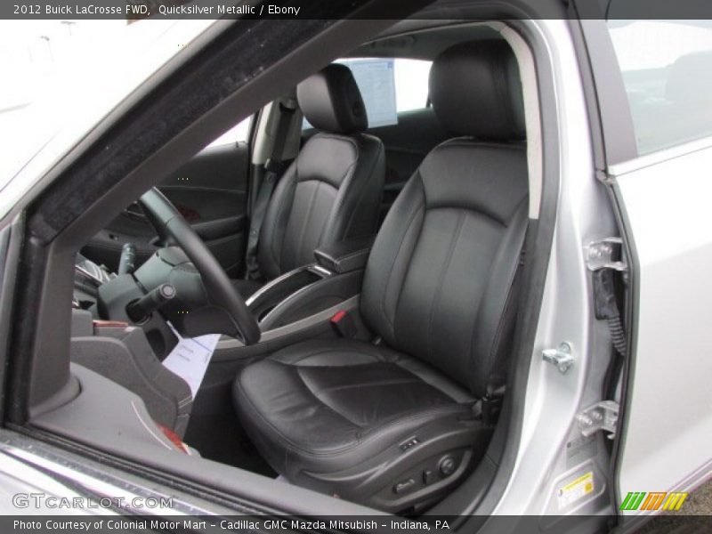 Quicksilver Metallic / Ebony 2012 Buick LaCrosse FWD