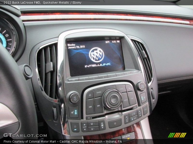 Quicksilver Metallic / Ebony 2012 Buick LaCrosse FWD