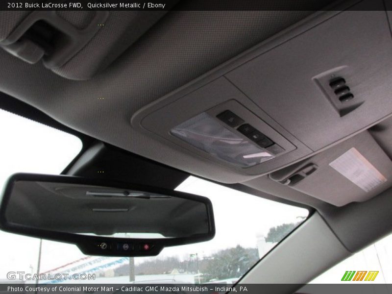 Quicksilver Metallic / Ebony 2012 Buick LaCrosse FWD