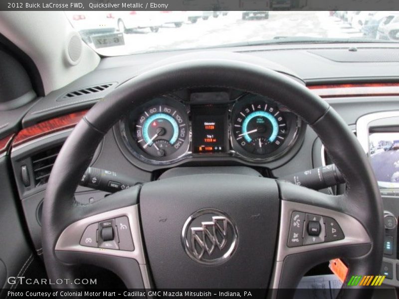 Quicksilver Metallic / Ebony 2012 Buick LaCrosse FWD